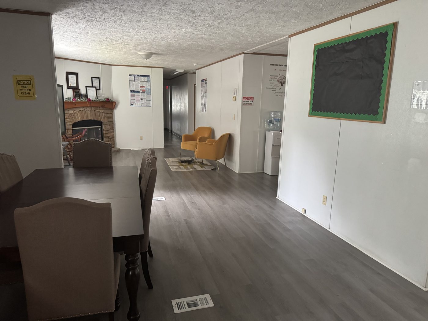 Dining area at Peaceful Pathways